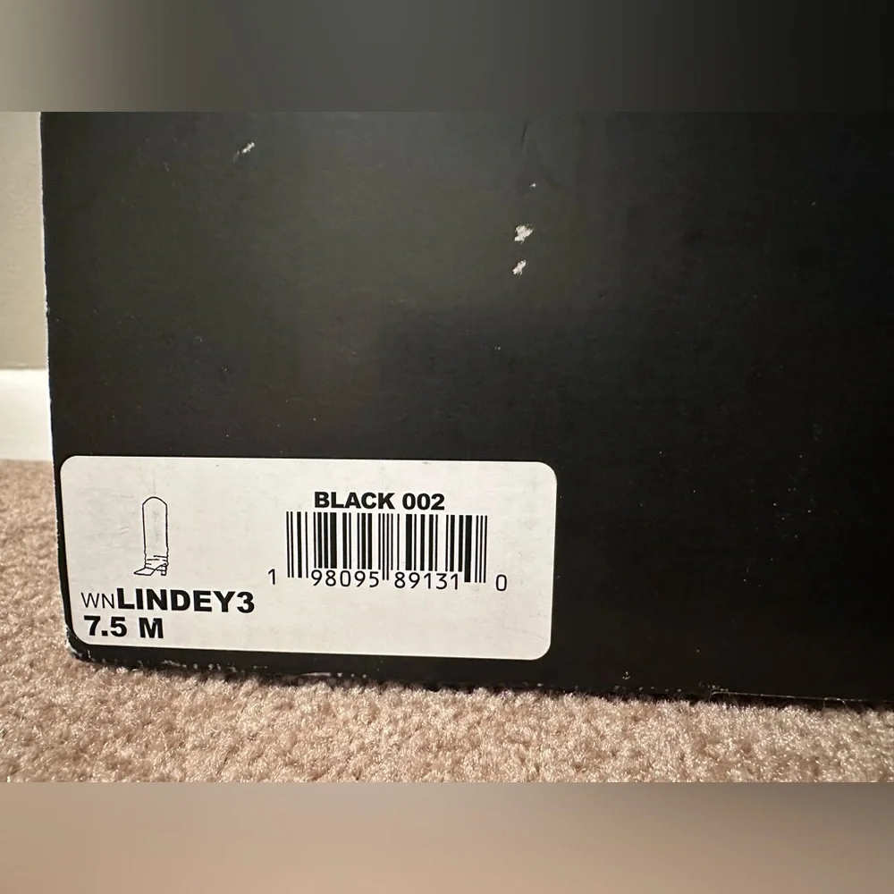 Nine West Black Heeled Boots - Picture 3 of 4